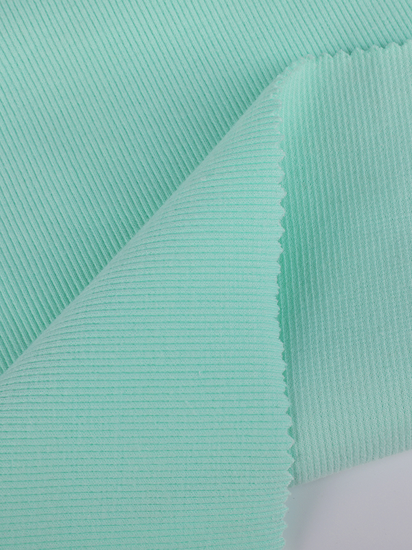 RIBS KNITS AH-21199/96325 97%C+3%SP Not easy to wrinkle and crease