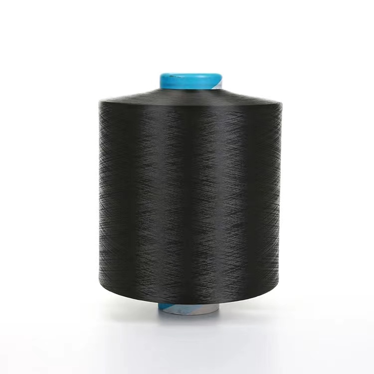DTY 75D/36F SIM Black Polyester Yarn